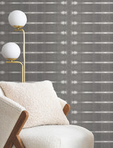 York Wallcoverings Resound Graphite Wallpaper