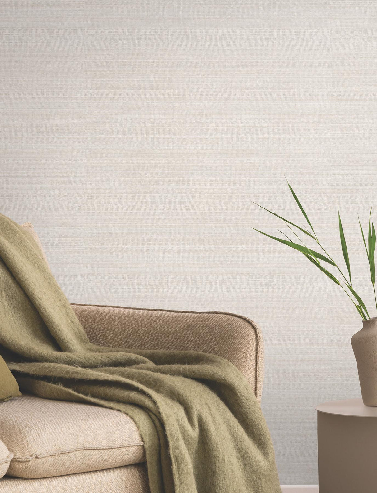 York Wallcoverings Allineate Natural Wallpaper