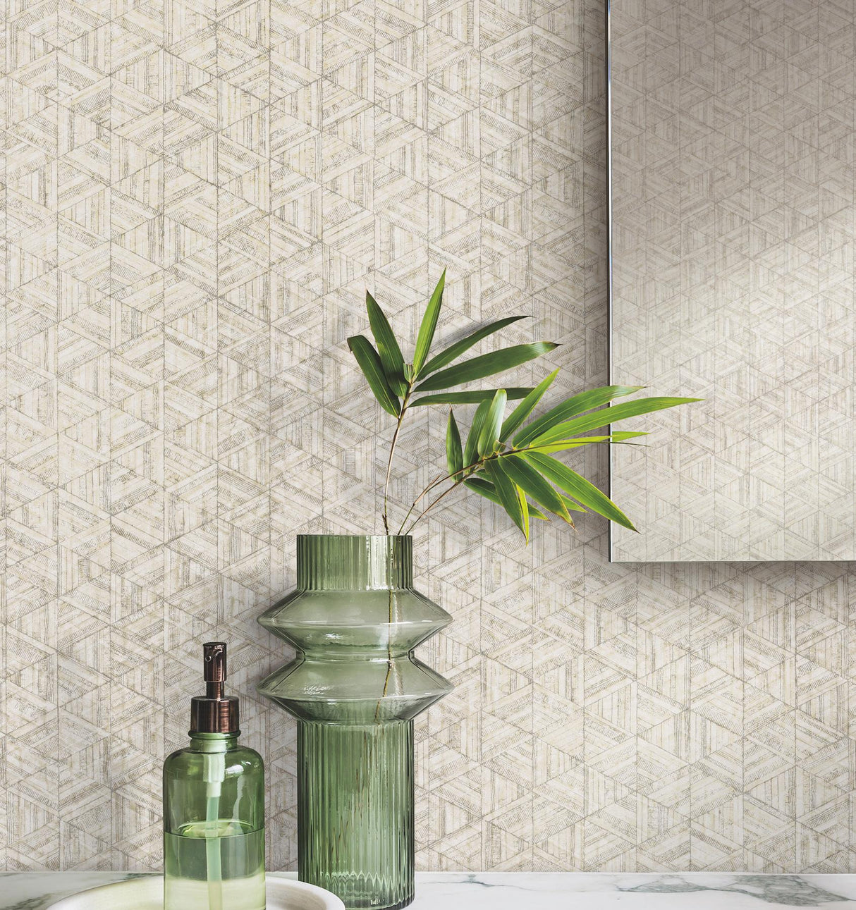 York Wallcoverings Rune Bone Wallpaper