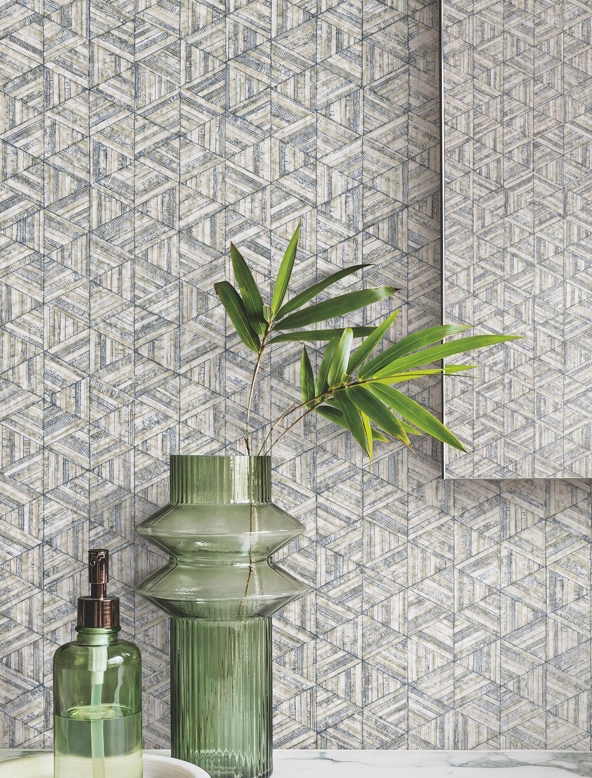 York Wallcoverings Rune Oyster Wallpaper