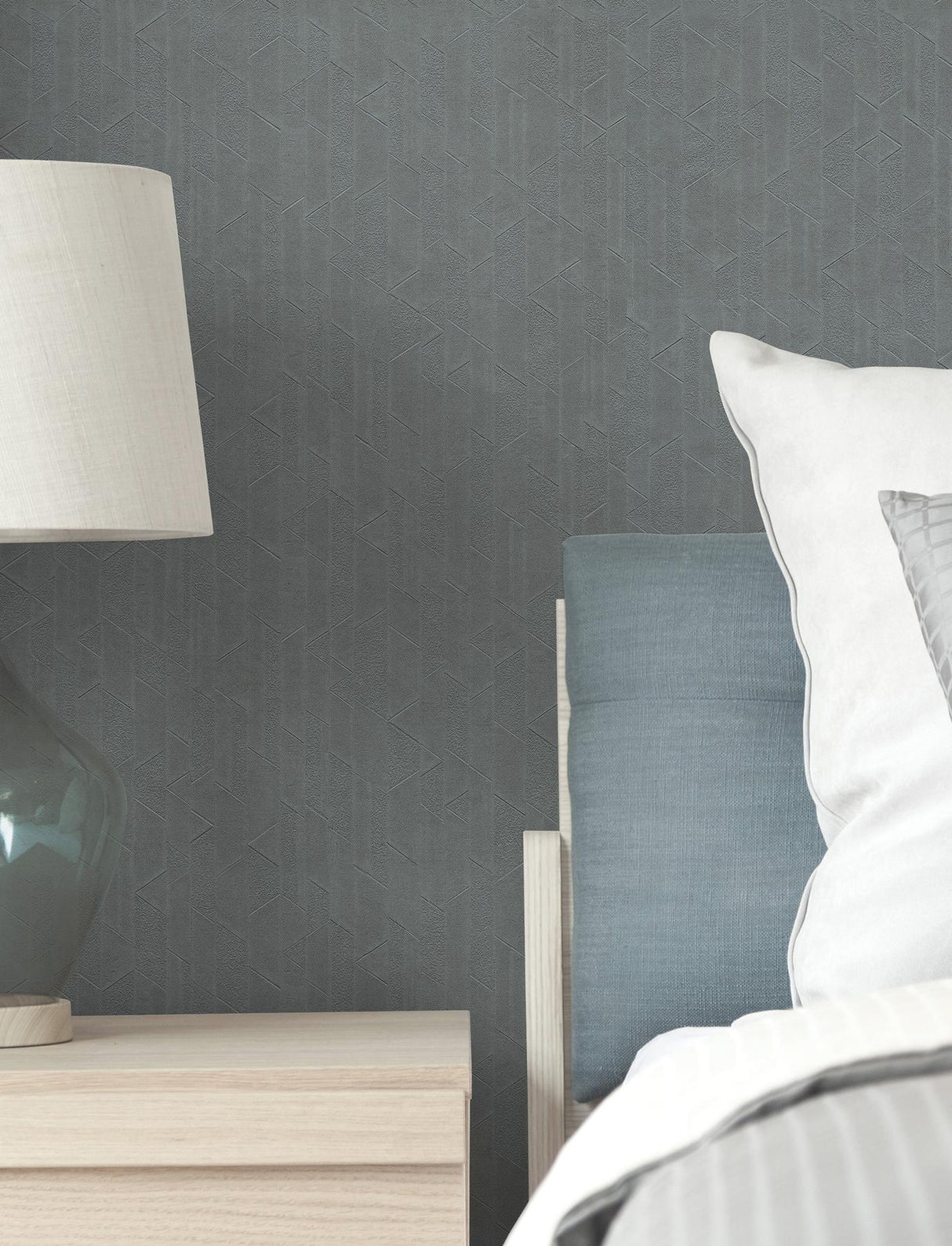 York Wallcoverings Verge Dark Slate Wallpaper