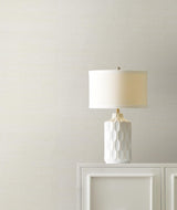 Ronald Redding Designs Maguey Sisal White Wallpaper