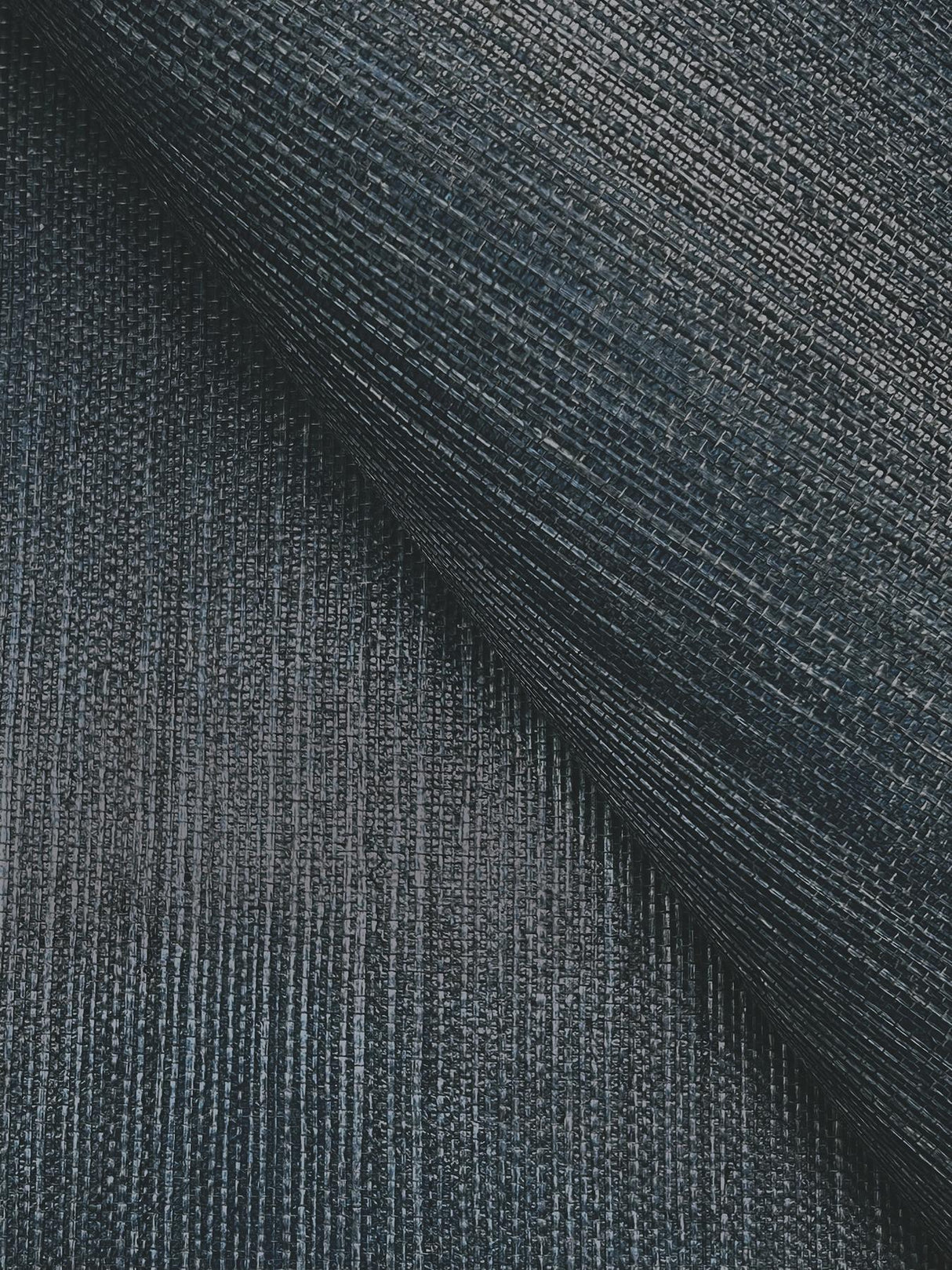 Ronald Redding Designs Maguey Sisal Navy Wallpaper