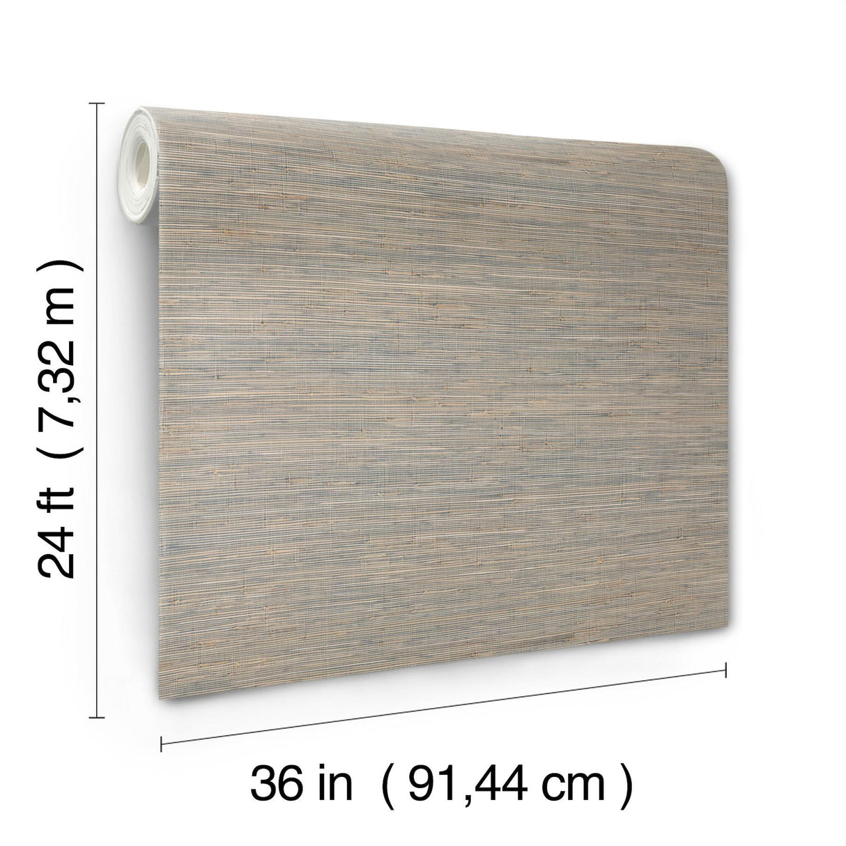 Ronald Redding Designs Knotted Grass Beige Wallpaper