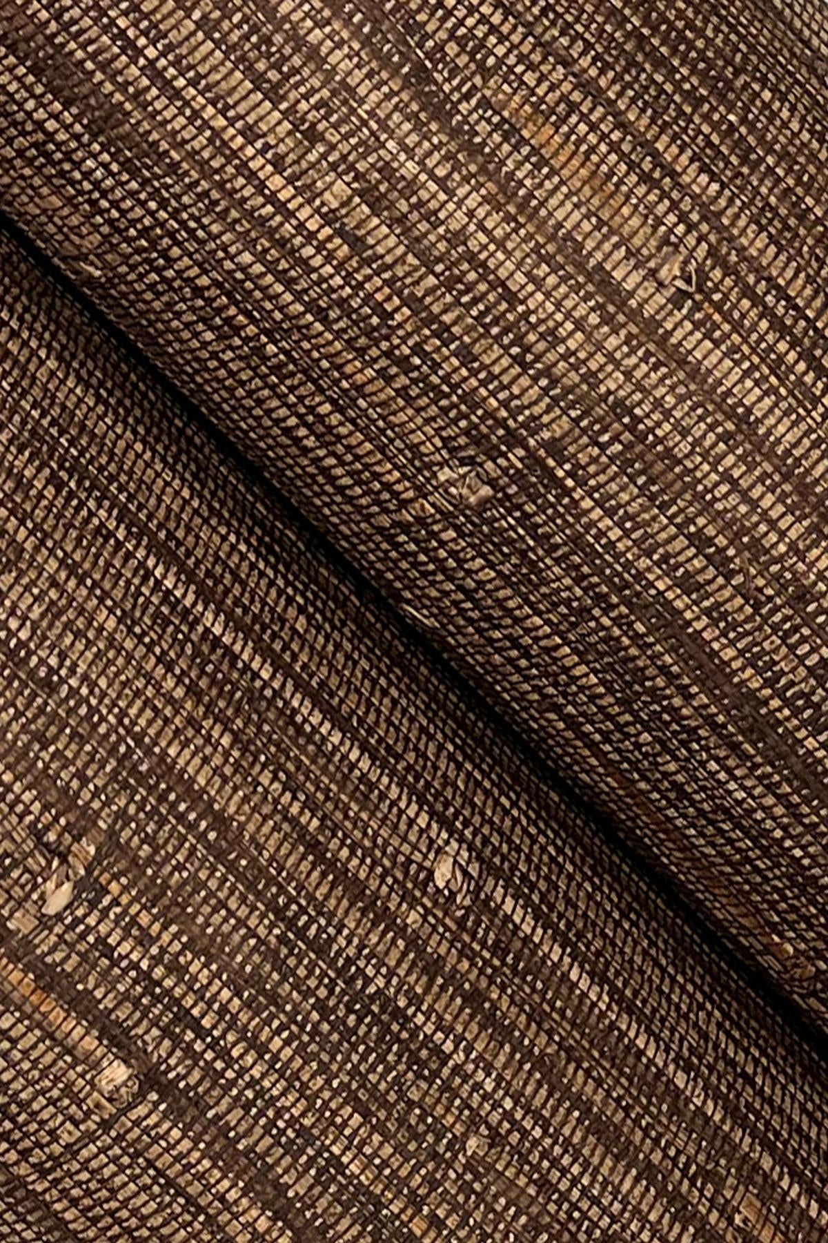 Ronald Redding Designs Knotted Grass Brown Wallpaper