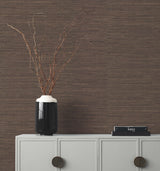 Ronald Redding Designs Knotted Grass Brown Wallpaper