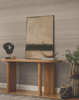 Ronald Redding Designs Saori Taupe Silk Specialty Wallpaper