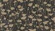 Ronald Redding Designs Shimmering Poppies Black & Gold Wallpaper