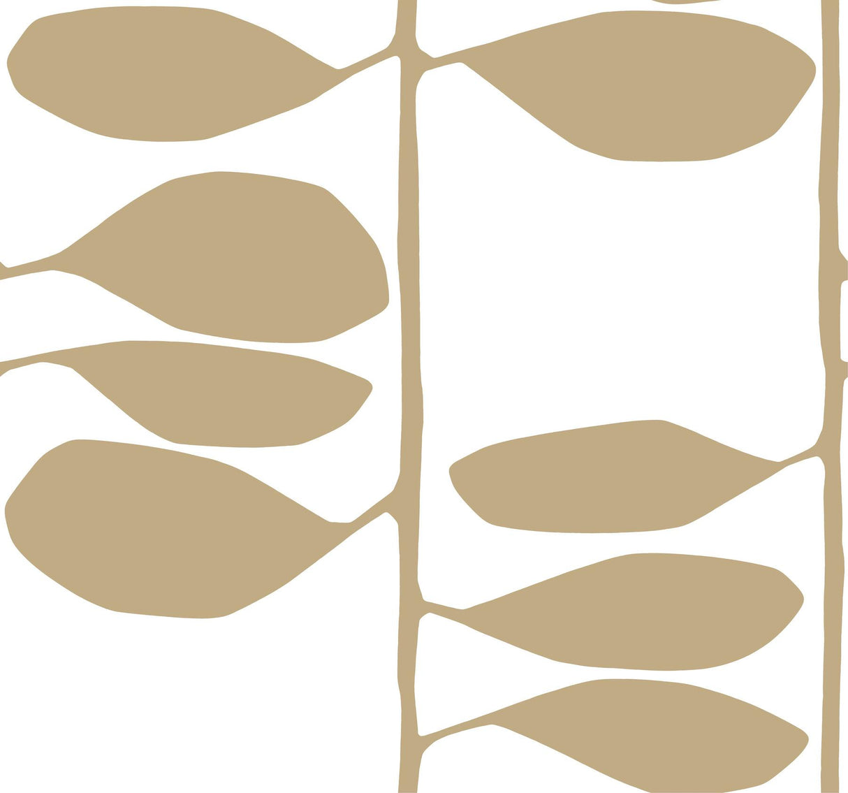 York Wallcoverings Sculpted Vines Gold Wallpaper