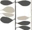 York Wallcoverings Sculpted Vines Carbon & Linen Wallpaper