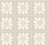 York Wallcoverings Mimosa Fleur Nude Wallpaper