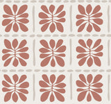 York Wallcoverings Mimosa Fleur Terracotta Wallpaper