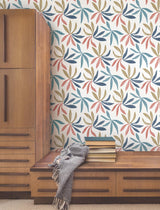 York Wallcoverings Little Garden Multicolor Wallpaper