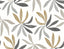 York Wallcoverings Little Garden Graphite & Gold Wallpaper