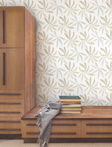 York Wallcoverings Little Garden Neutral & Pearl Wallpaper