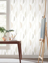 York Wallcoverings Balance Gesso Wallpaper