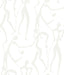 York Wallcoverings Joyful Dancers Pearl Wallpaper
