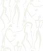 York Wallcoverings Joyful Dancers Pearl Wallpaper