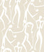 York Wallcoverings Joyful Dancers Nude Wallpaper