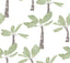 York Wallcoverings Painted Oasis Leaf Green Wallpaper