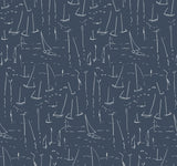 York Wallcoverings Vermillion Coast Ultramarine Wallpaper