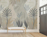 York Wallcoverings Chambord Gardens Graphite & Carbon Wallpaper