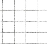 York Wallcoverings La Vitre Plaid Carbon Black Wallpaper