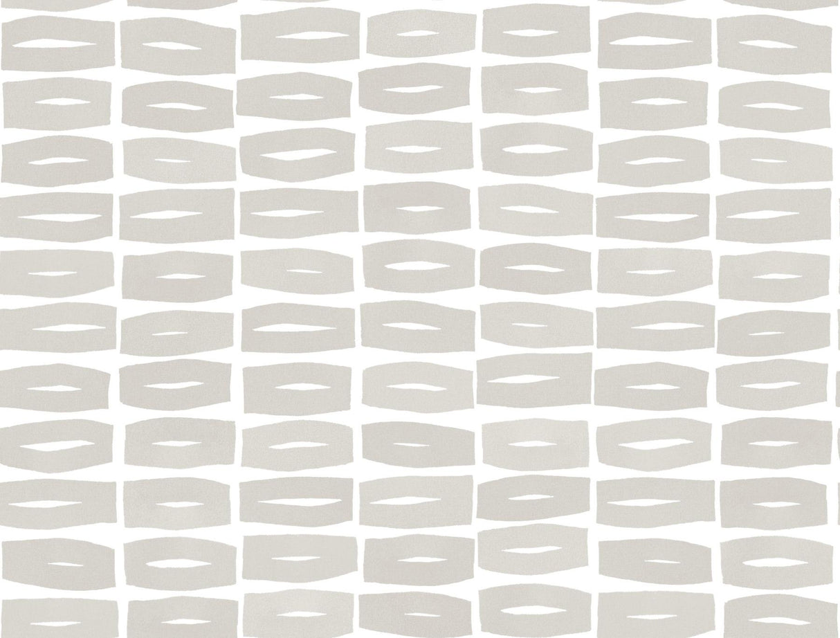 York Wallcoverings Modernist Motif Lichen Grey Wallpaper