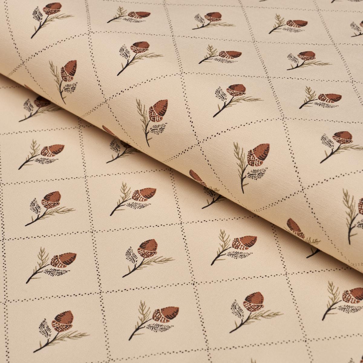 Schumacher Holden Hand Print Flax Fabric