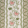 Schumacher Parvati Floral Stripe Petal Fabric