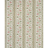Schumacher Parvati Floral Stripe Petal Fabric
