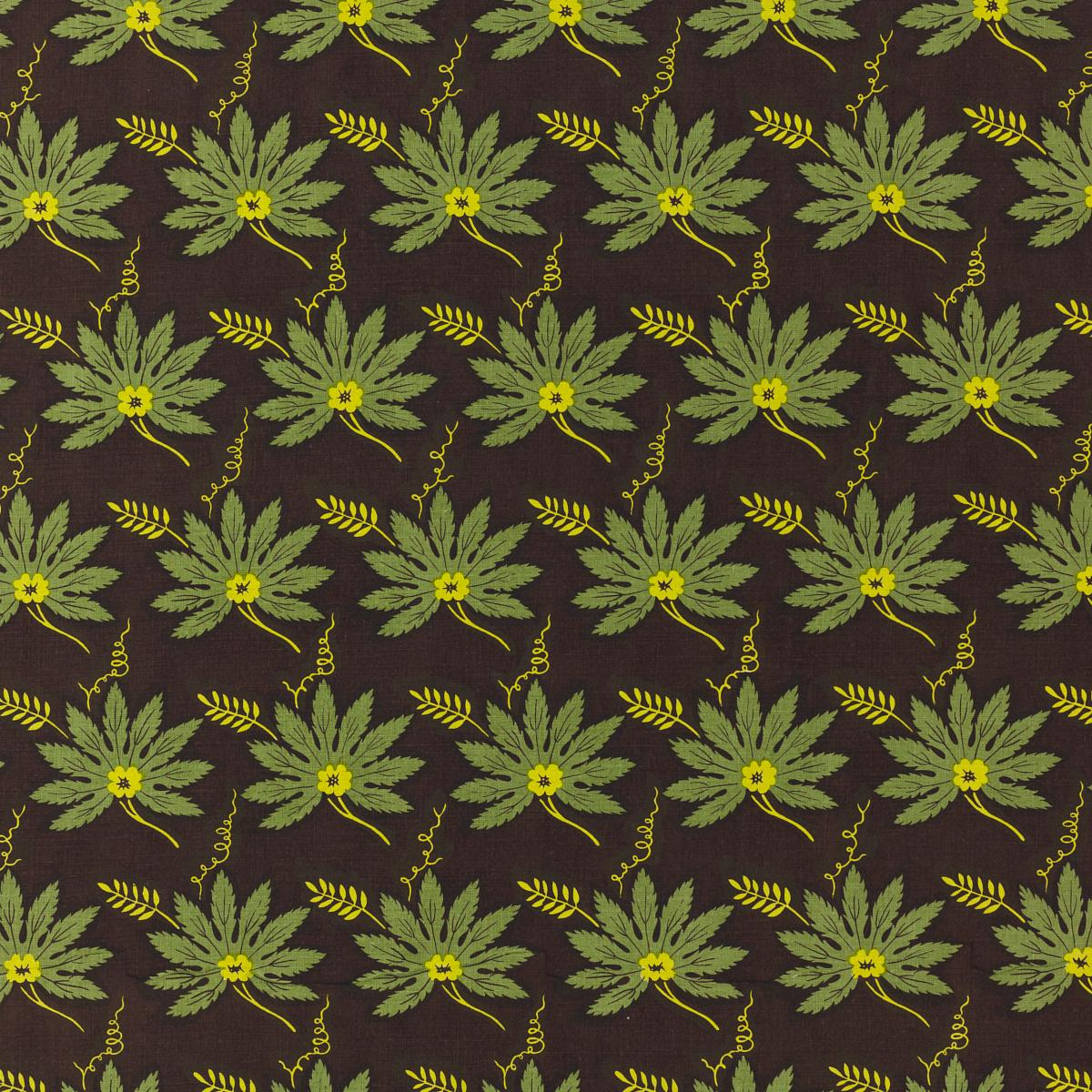 Schumacher Philip Cardamon Fabric