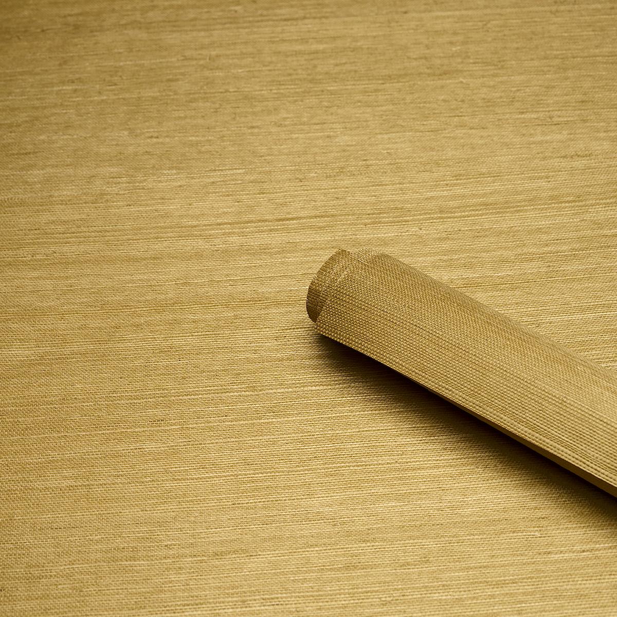 Schumacher X Backdrop Haruki Sisal Tanlines Wallpaper