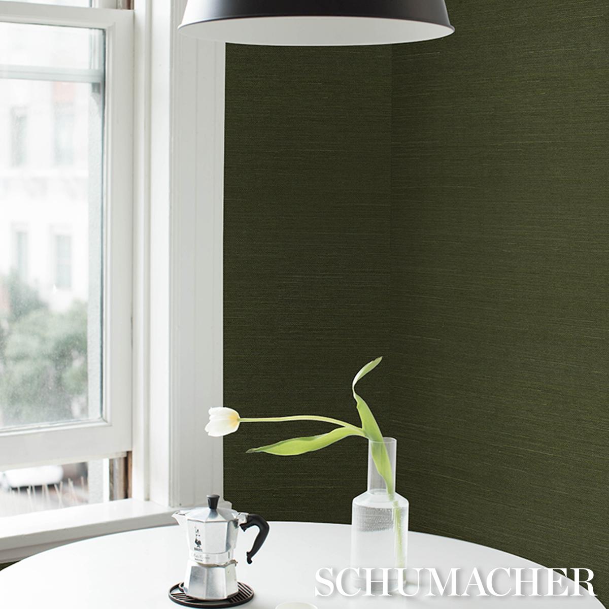 Schumacher X Backdrop Haruki Sisal Night On Earth Wallpaper
