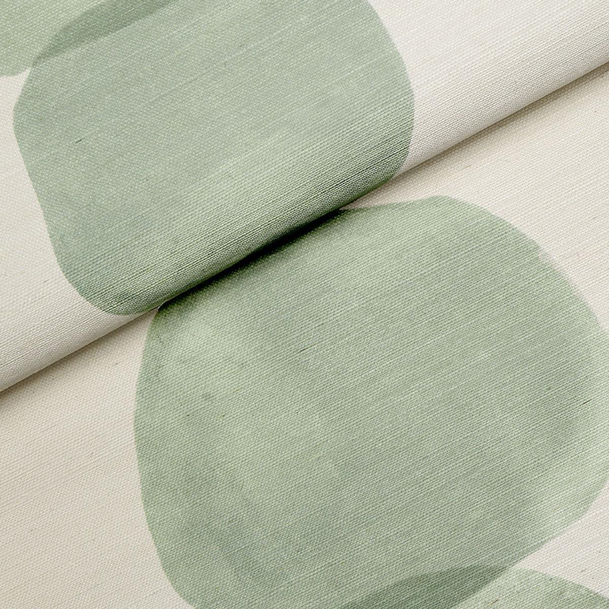 Schumacher X Backdrop Hyperion Sisal Soft Green Wallpaper