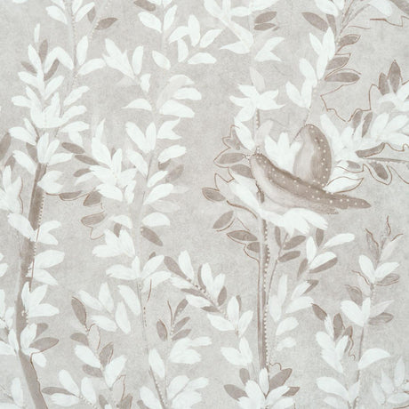 Schumacher Sublime 4 Panel Set Grisaille Wallpaper