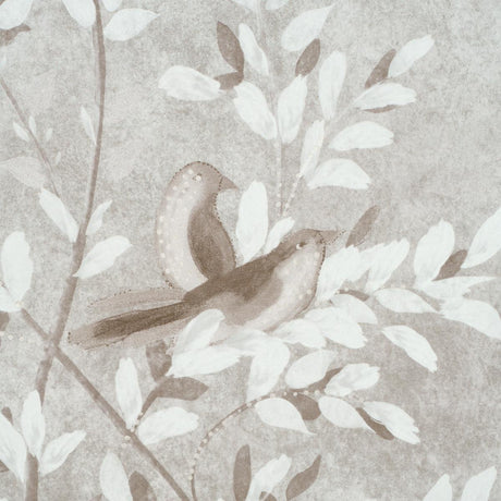 Schumacher Sublime 4 Panel Set Grisaille Wallpaper