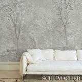 Schumacher Sublime 4 Panel Set Grisaille Wallpaper