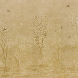 Schumacher Sublime 4 Panel Set Gold Wallpaper