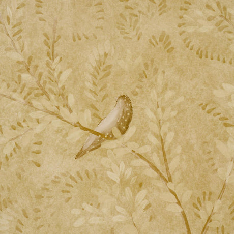 Schumacher Sublime 4 Panel Set Gold Wallpaper