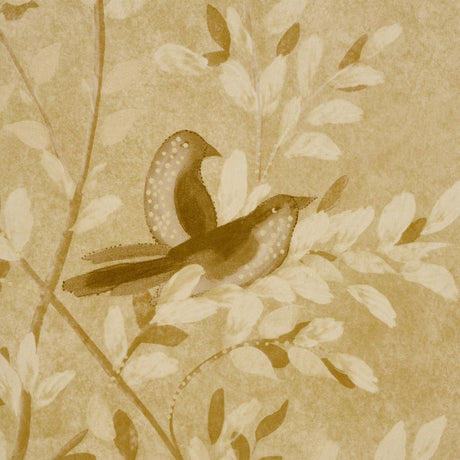 Schumacher Sublime 4 Panel Set Gold Wallpaper