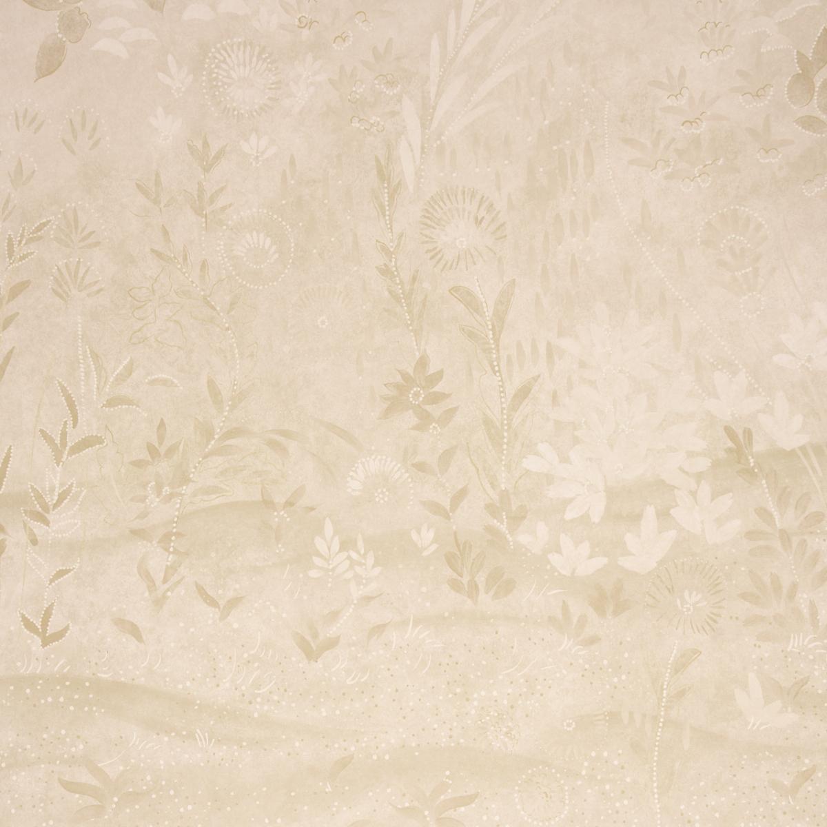 Schumacher Sublime 4 Panel Set Parchment Wallpaper