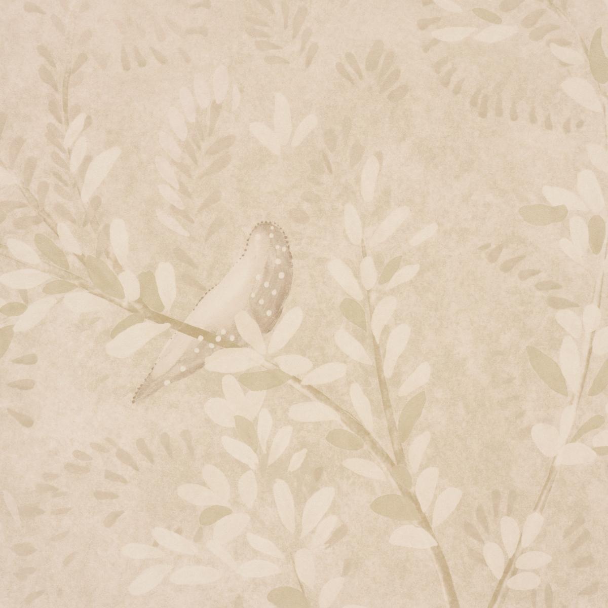 Schumacher Sublime 4 Panel Set Parchment Wallpaper