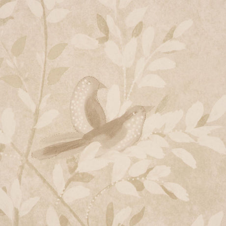 Schumacher Sublime 4 Panel Set Parchment Wallpaper