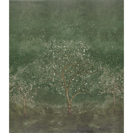 Schumacher Psalm 3 Panel Set Cypress Wallpaper