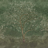 Schumacher Psalm 3 Panel Set Cypress Wallpaper