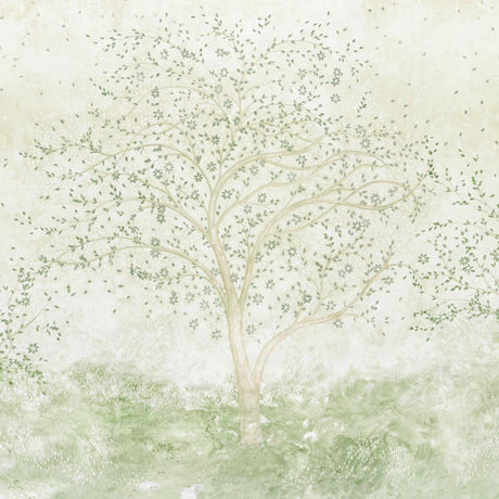 Schumacher Psalm 3 Panel Set Alabaster Wallpaper