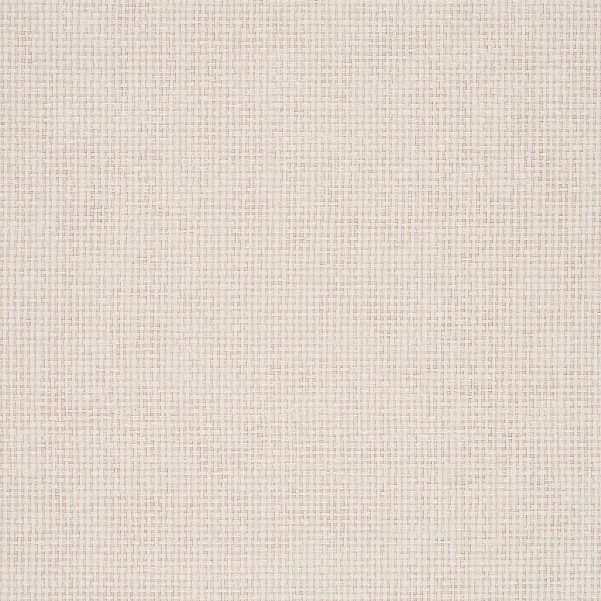 Schumacher Paperweave Vinyl Pearl Wallpaper