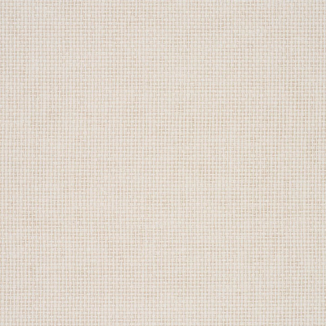 Schumacher Paperweave Vinyl Pearl Wallpaper