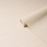 Schumacher Horizon Grasscloth Vinyl Pearl Wallpaper